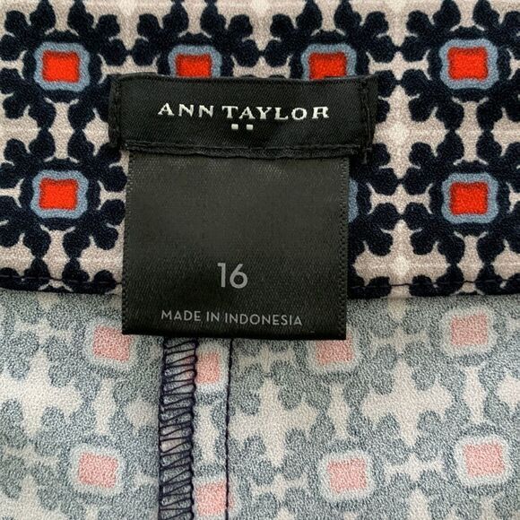 Ann Taylor Black and White High Waist Shorts - Picture 7 of 9